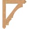 Ekena Millwork Balboa Arts & Crafts Smooth Bracket, Western Red Cedar, 5 1/2"W x 40"D x 48"H BKT06X40X48BOA03SWR - alternate 4
